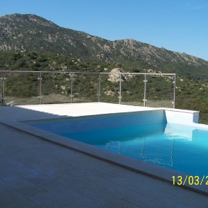 Rambarde extérieur pour terrasse