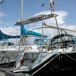 Réalisation d'un arceau pour bateau